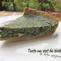 Tarte au vert de blettes et tofu soyeux