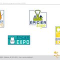 ÉPICIER EXPO (En agence) - Logo pour une filiale de MÉTRO