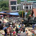 Bac Ha market. Where the Flower H'mong make business.