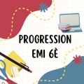Ma prOgressiOn EMI 6è 2023-2024