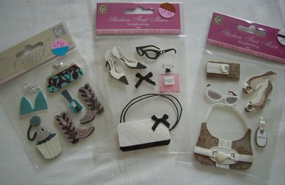 Stickers, kit scrapbooking - 30 %