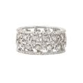 Platinum and Diamond Band Ring, Mario Buccellati