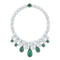 An Exceptional Emerald and Diamond Necklace