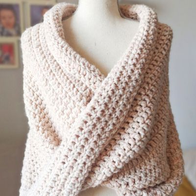 Möbius Shawl au crochet 
