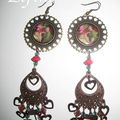 Boucles d'oreilles "les rouges"