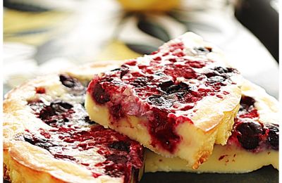 Fondant au citron, fruits rouges et mascarpone: une dinguerie!!!