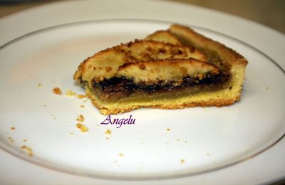 Tarte aux pommes, pralinoise, pralin