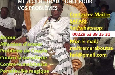 BIENVENU CHEZ LECÉLÈBRE VOYANT MARABOUT TRÈS PUISSANT ET HONNÊTE SAFARI TIDIANE