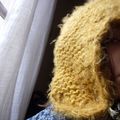 En sortant de l'école, bonnet homemade