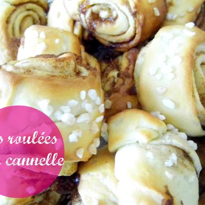 Les petits roulés à la cannelle 