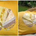 Patchwork d'automne (bis) le tutoriel du coussin