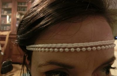 Headband style année 30 