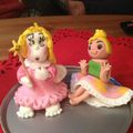 Mes premieres figurines en fondant!!