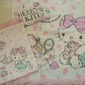 Drawstring bag and mini towel Hello Kitty Girly Room