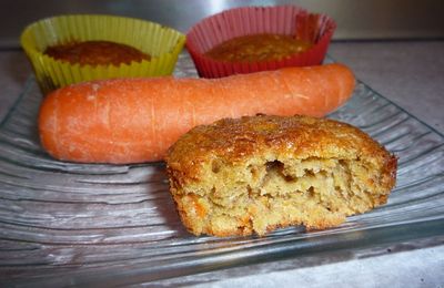 La série des muffins continue: aux carottes=)