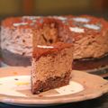 Gâteau à la mousse de chocolat