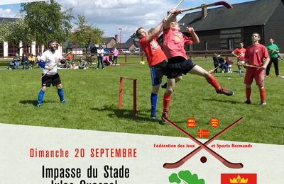 Fontaine-Etoupefour, 20 septembre 2020: grand tournoi de choule crosse normande