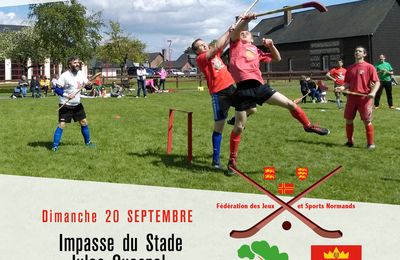 Fontaine-Etoupefour, 20 septembre 2020: grand tournoi de choule crosse normande