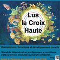 La Fête mycologique de 2019 aura lieu le dimanche 6 Octobre : place à l'affiche ....et au programme