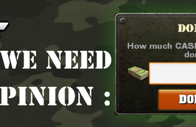 Members, we need your opinion about donations... (CLOSED)