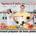 Mobifiesta vous propose des recettes à tomber avec Mobichef