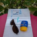 le soleil arrive....vite je prépare mon sac de plage