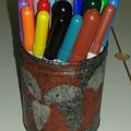 Un pot à crayon sur mesure