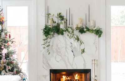 DIY déco : comment décorer la cheminée pour Noël ? 