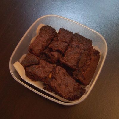 Les brownies au chocolat