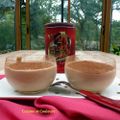 Mousse de banane au cacao 