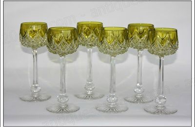 Verres Roemer Baccarat Colbert