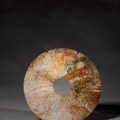 A jade disc Bi, Han dynasty (206 BC-220 AD) 