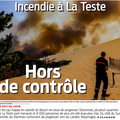 Incendies Gironde