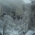 Gorges enneigées