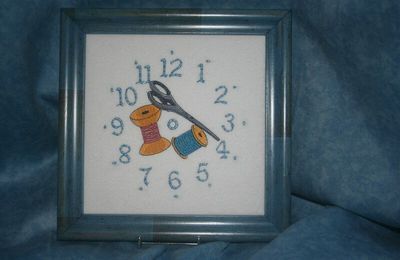 HORLOGE COUTURE - BRODERIE