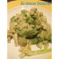 *Salade verte, fenouil, avocat*