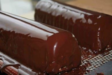 La (crème) ganache. Le pâtissier Siraudin. En 1850.