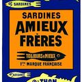 Un petit poisson d'avril... avec cette sardine facétieuse et peu ordinaire ! Un cadeau vintage de la marque Amieux !