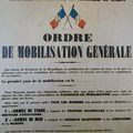 1914 - MOBILISATION GÉNÉRALE !