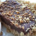 tarte au chocolat et rochers suchard