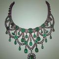 Collier d'émeraudes et diamants ayant appartenu à la famille impériale d’Iran