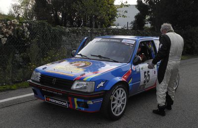 rally monts & Coteaux  2016 N°55   1er 205 GTI F2