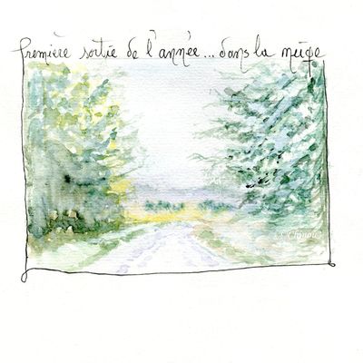 Neige et soleil : un agréable mariage