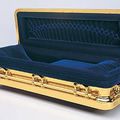Le cercueil de Mickael Jackson. Oui, je sais, c'est glauque mais bon...