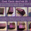 Tuto Canne Tartan Violet