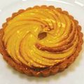 Tarte aux pommes frangipane