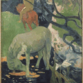 Paul Gauguin - Le cheval blanc