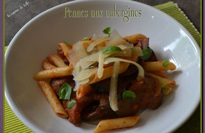 Pennes aux aubergines