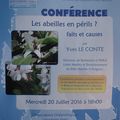 Conférence du mercredi 20 juillet 2016, Amphithéâtre du Laboratoire Arago