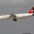 Spain: Barcelona In'I Airport (BCN/LEBL): Swiss International Air Lines: Bae Systems Avro 146-RJ100: HB-IXT: MSN:E3259.